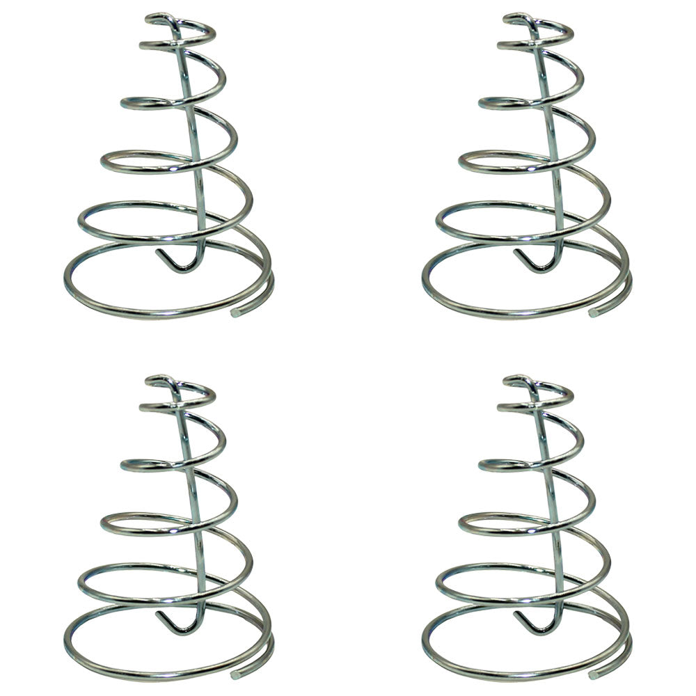 Qty 4 Grille Retainer Spring Clips Fits Hot Rod Bug Screen Radiator Vintage Car