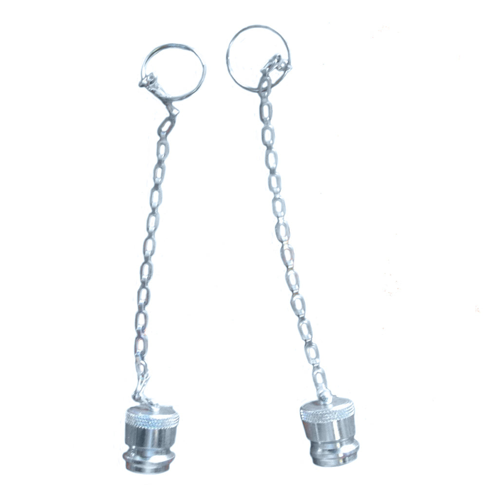 Two (2) Hydraulic Outlet Dust Plugs Fits JD Two Cylinder Tractors