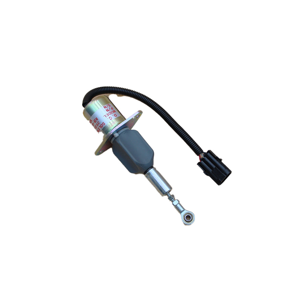 24 Volt Fuel Shutoff Solenoid 3928161 Fits Hyundai Excavators R305LC-7 R290LC-7