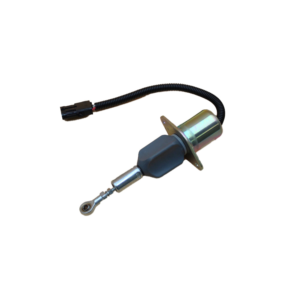24 Volt Fuel Shutoff Solenoid 3928161 Fits Hyundai Excavators R305LC-7 R290LC-7