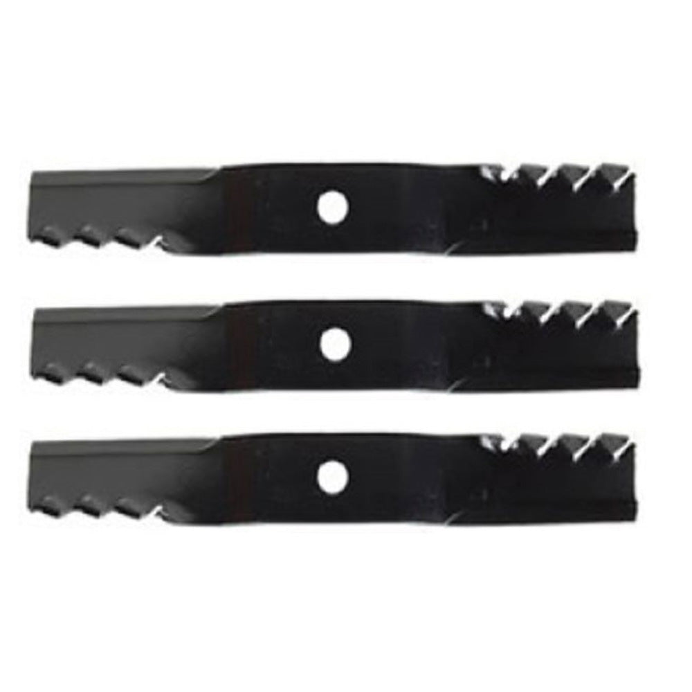 Set of 3 Mulching Mower 54" Blades Fits John Deere M164016 X710 X730 X734