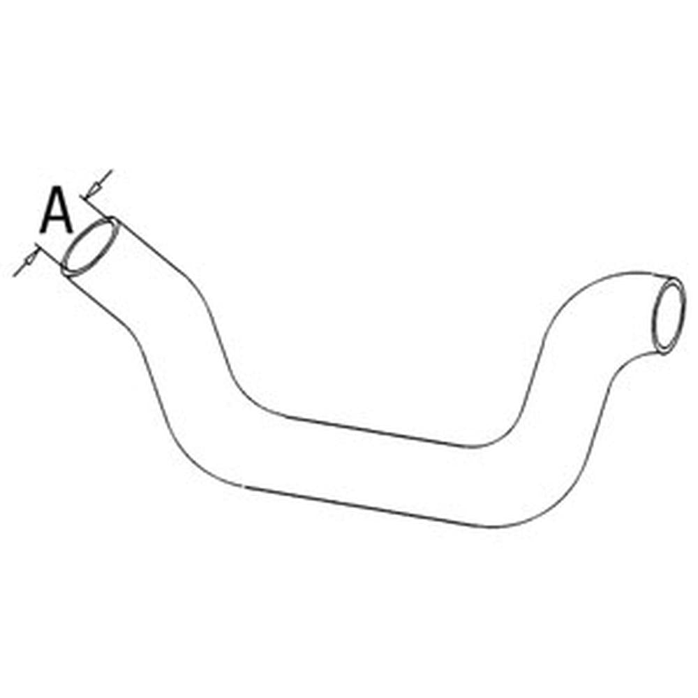 IHS4910-STR Upper Radiator Hose Fits International 2706 Hydro 70 Hydro 86 666