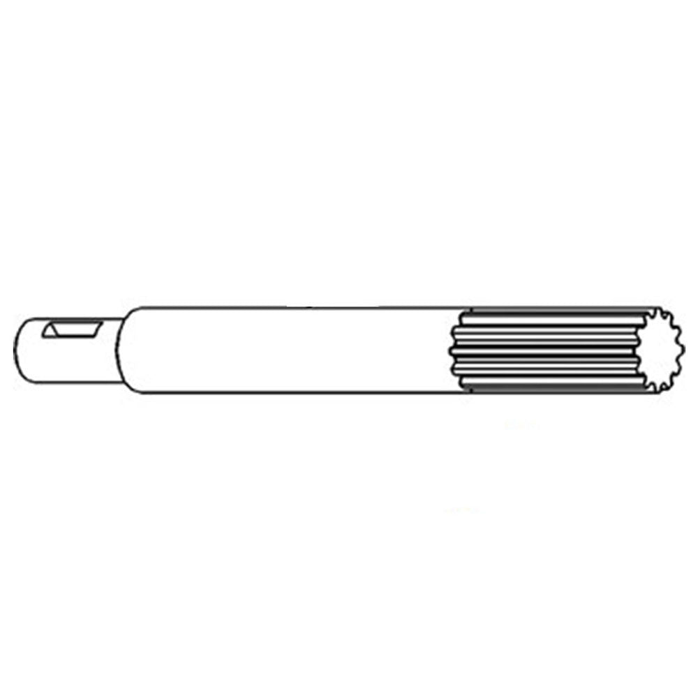 398297R1 Shaft, Reverse Shift Lower Fits Case-IH:1026,1066,1256,1456,1466,1468,