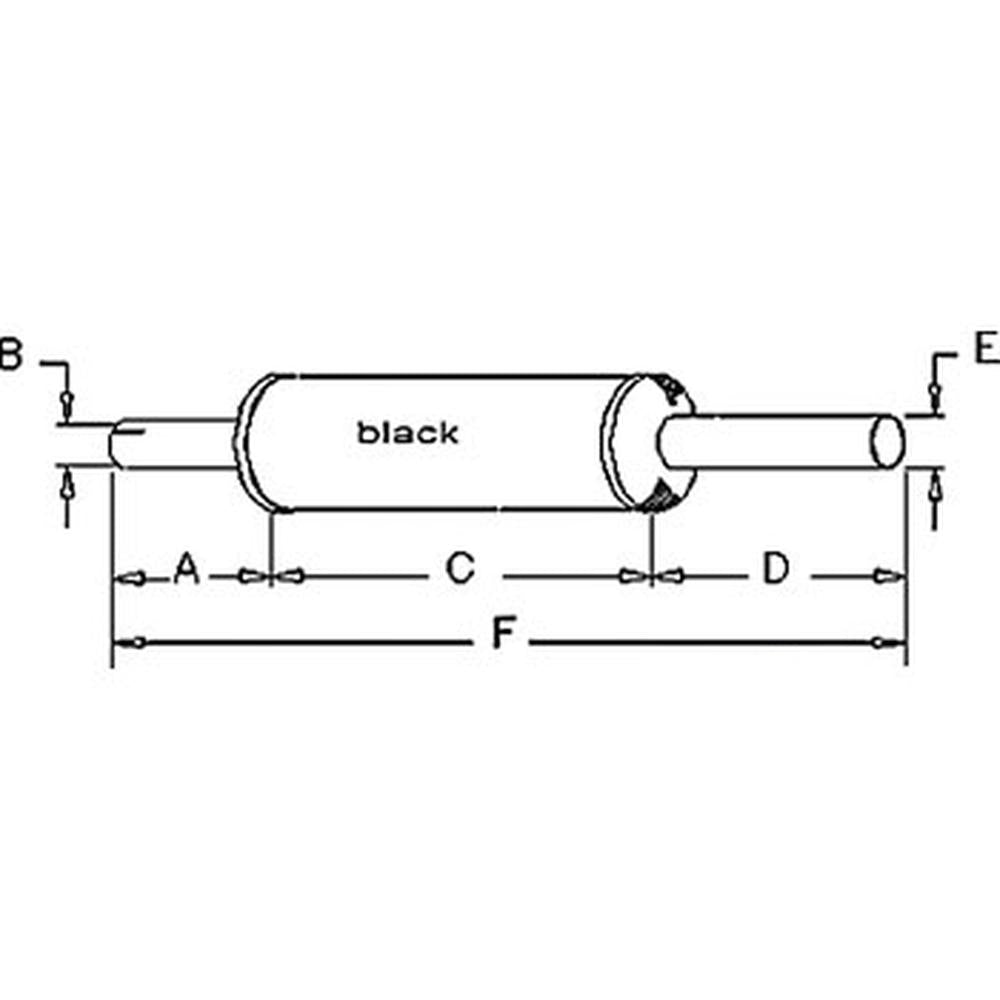 MUFFLER 398512R2 706 756 826 Fits Case For IH Fits IH Fits FARMALL