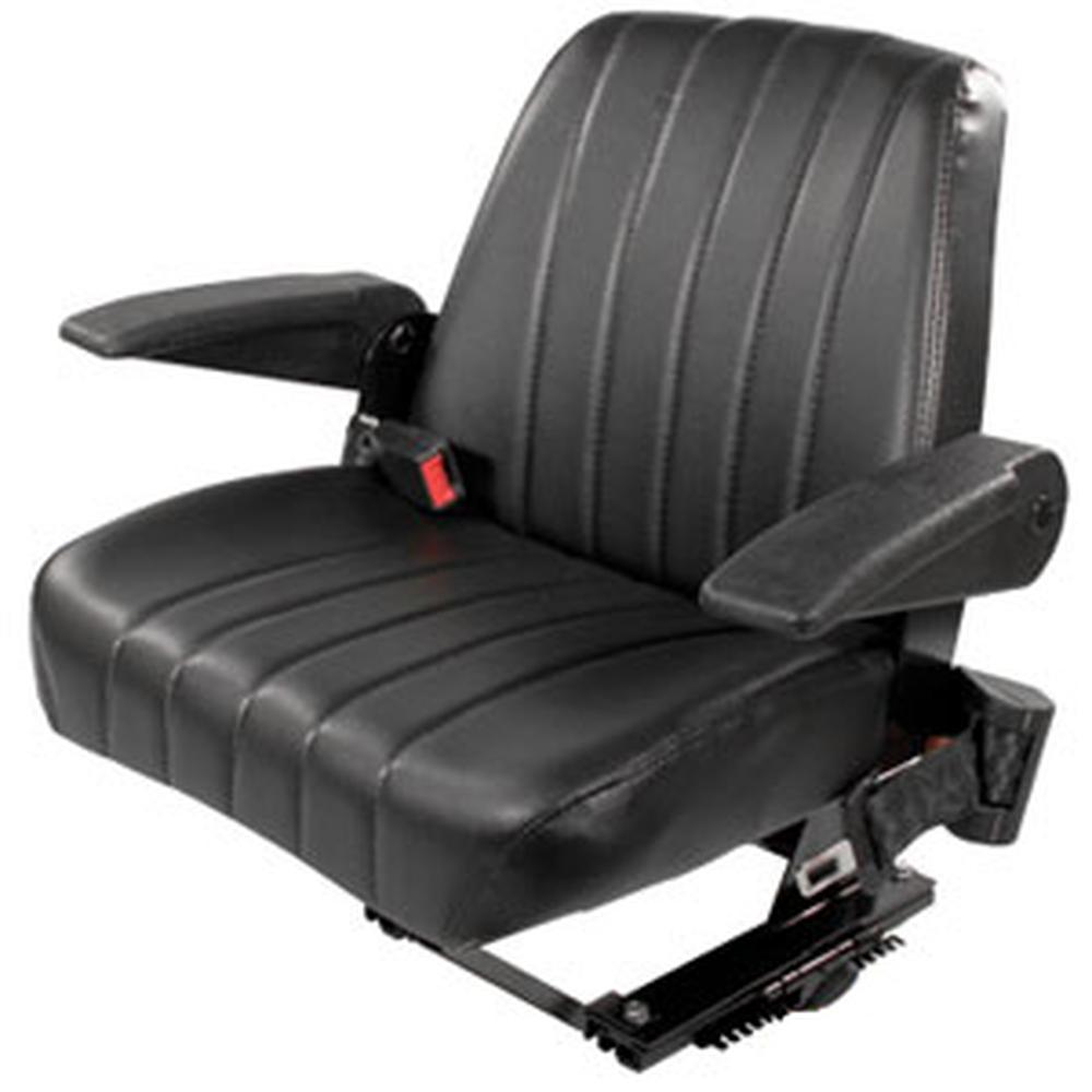 Seat Assembly Vinyl Black Fits Kubota M5700 M9000 M5400 M4030 M4900 M6800 M8200