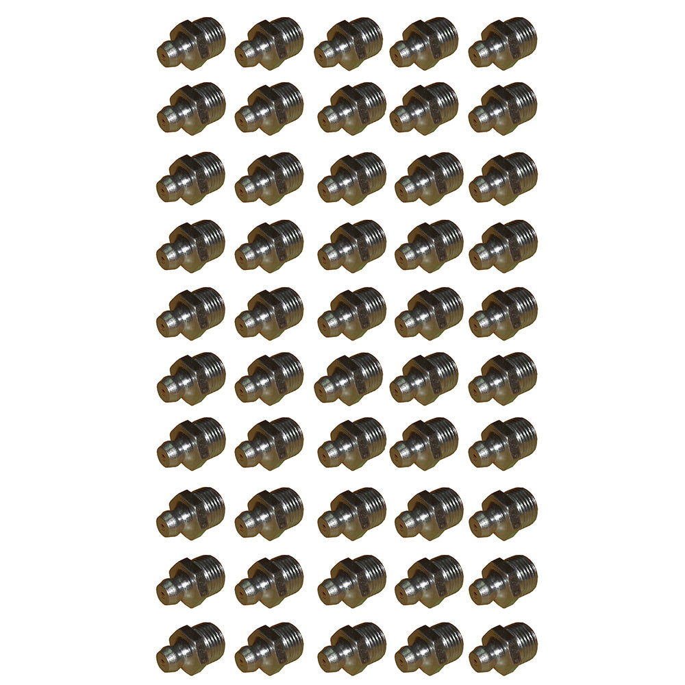 3B8489 3B-8489 (50) Replacement Fittings Grease Fits Caterpillar 972 966