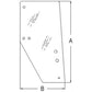 Cab Glass - Door RH Fits Kubota M125X M125 M105 M105X M120 M110 3F260-53050