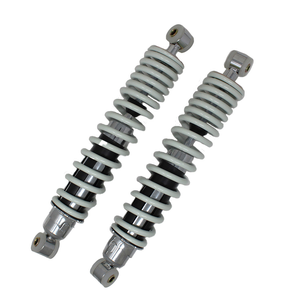 2 Piece White Front Shock Set Fits Yamaha Replaces 3GG-23350-10-P0-WHT