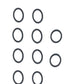 Qty 10: Seal Fits Caterpillar Replaces 3K-0360