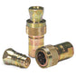 4000-2P Complete Hydraulic Coupling 1/4" Female Body Half & 1/4 NPTF Male Tip