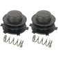 Set of Two (2) Trimmer Head Spools w/ Springs 4002-713-3017 0000-997-1501