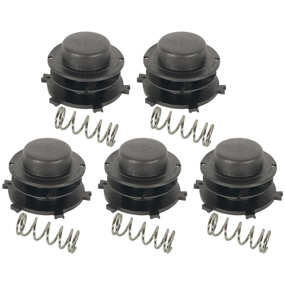 Five (5) Trimmer Head Spools & Springs Fits Stihl FS 44, 55, 80, 83, 85, 90, 100