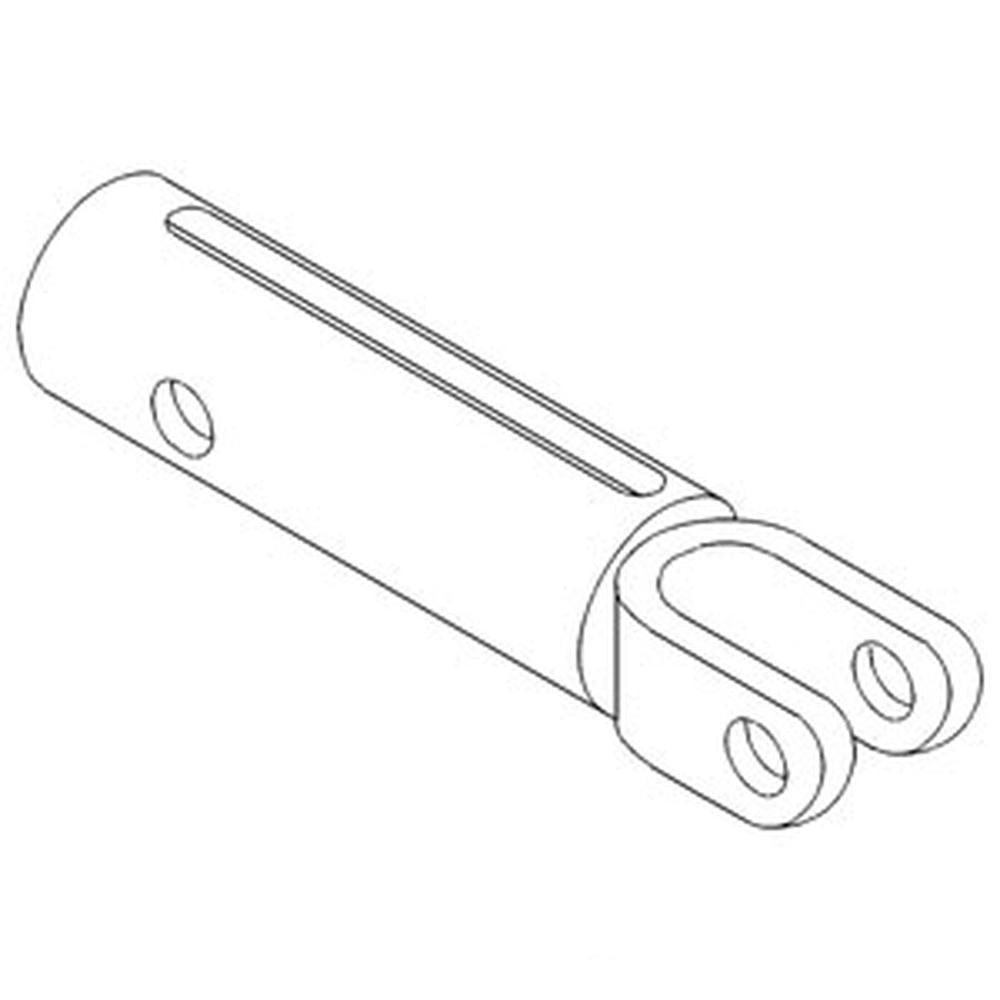 400836R1 New Lateral Limiter Clevis Fits Case-IH Tractor Models 544 2544 +
