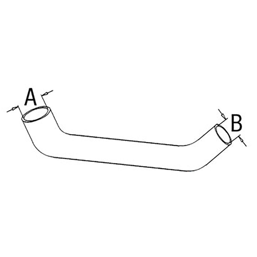 400943R1 New Lower Radiator Hose Fits Case-IH Harvester Tractor Model 544