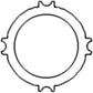 401717R1 PTO Clutch Plate Fits Case-IH Tractor Models 454 574 2400A 2500A