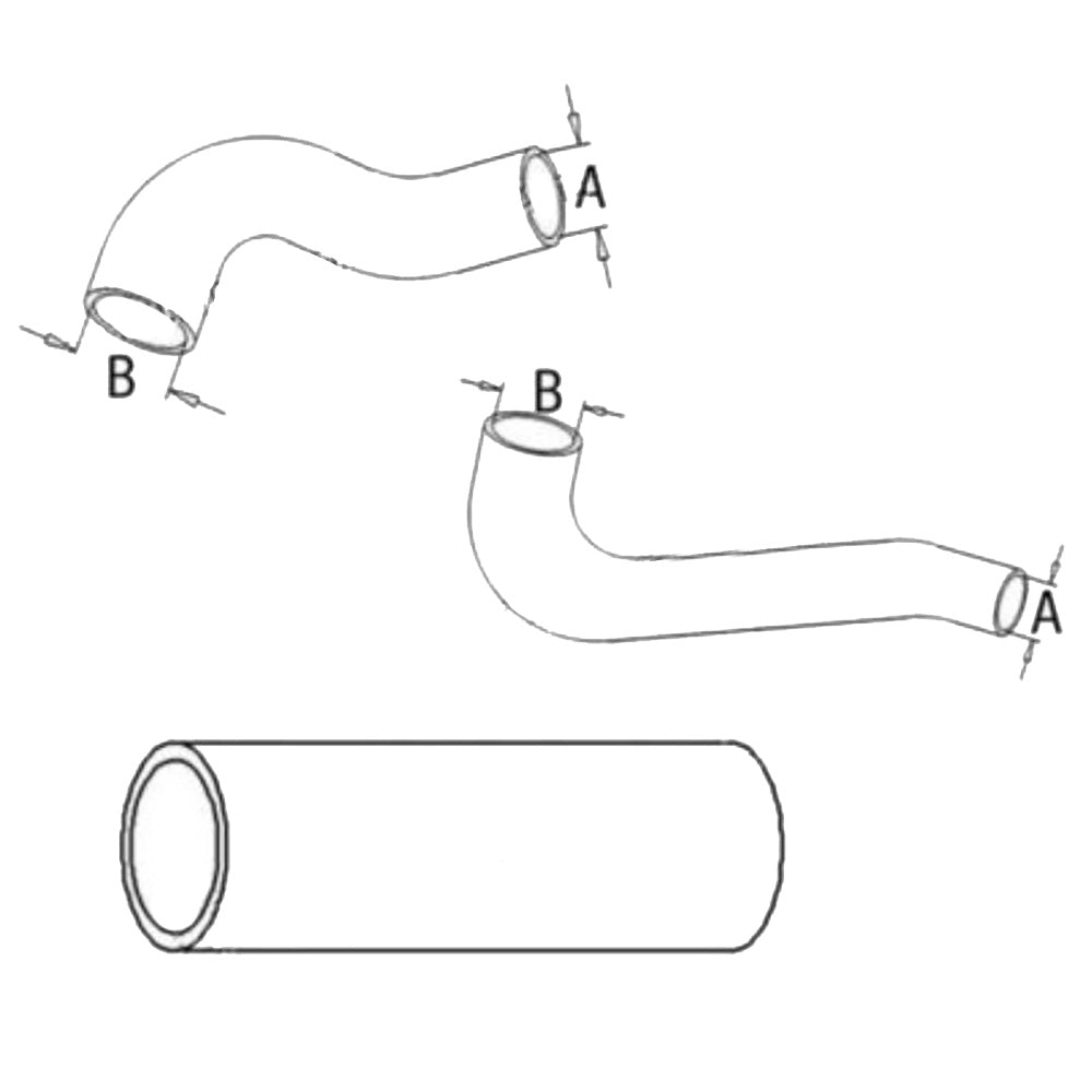 3144028R1 Upper, Lower & By-Pass Hose Set Fits Case/International Harvester