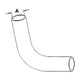 402205R1 New Lower Radiator Hose Fits Case-IH Tractor Models 574 674 1.5" ID