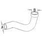 402206R1 Upper Radiator Hose Fits Case-IH Tractors 574 674