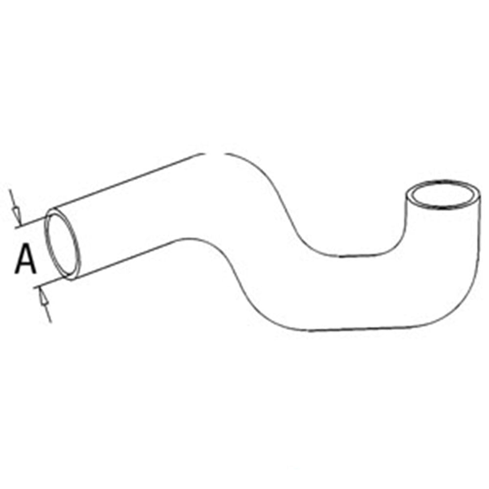 402212R1 New Upper Radiator Hose Fits Case-IH Tractor Models 544 664