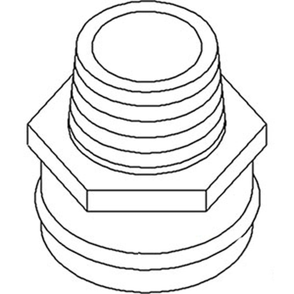 Fits Allis CHALMERS 4035857HB118 HOSE BARB 1 1/8" Fitting for Water Pump 7400884