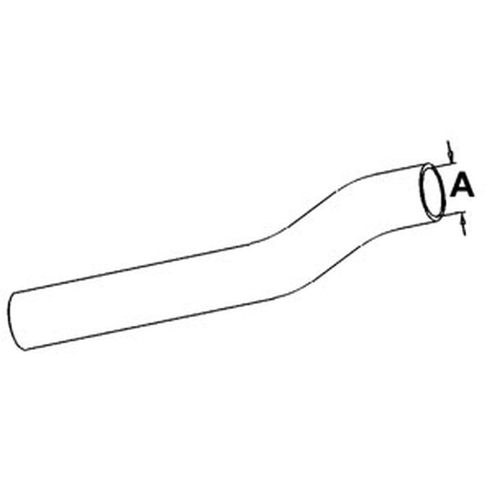 404550R1 Lower Radiator Hose Fits Case-IH Tractor Models 154 184 185