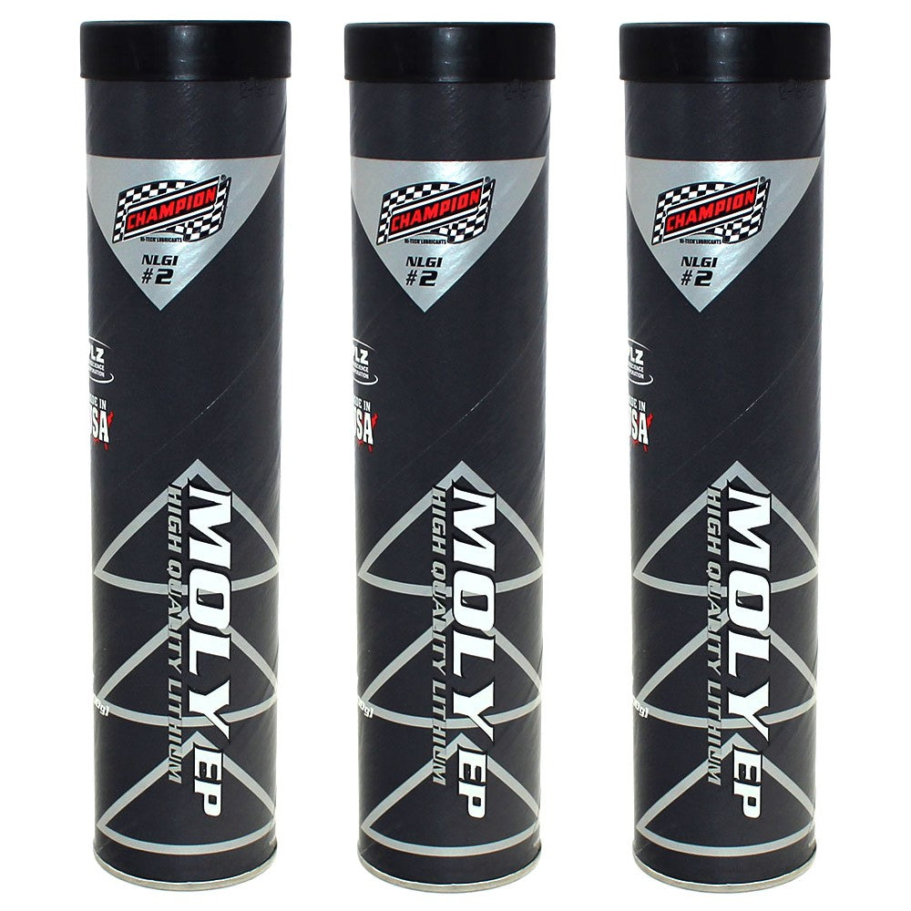 Qty 3: Moly EP Gun Grease Fits Champion Replaces 4051T
