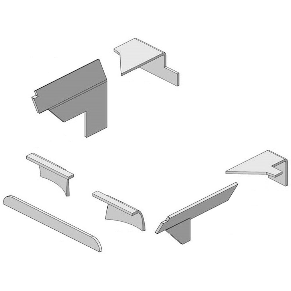 Fits JD30UK-E Black Upholstery Kit Fits John Deere Tractors 4030 4230 4430 4630
