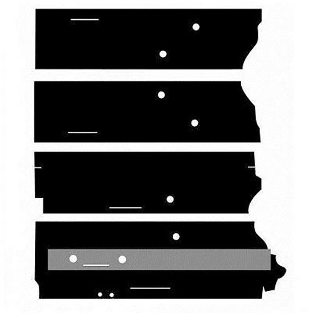 4054-P New Cab Post Kit Fits John Deere 4030 4040 4230 4240 4430 4440 4630 4640