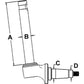 405840R1 Spindle Fits Case-IH Tractor 385 395 454 485 495 574 584