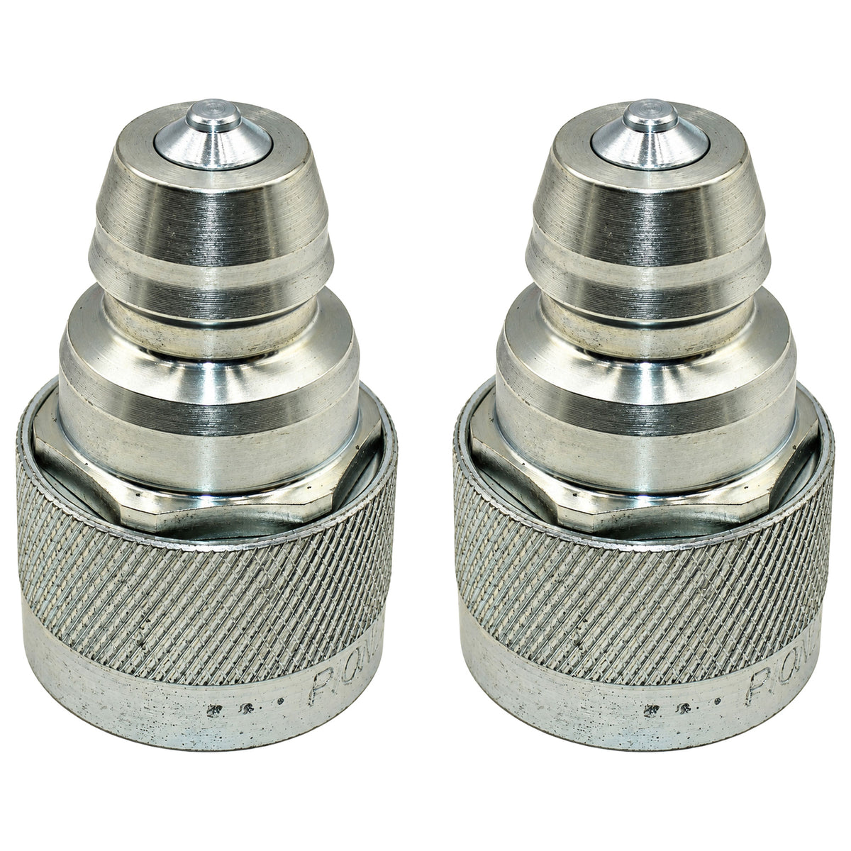4060-4MB (2) Hydraulic Coupler Adapters Pioneer to Fits John Deere Fits John Dee