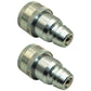4060-4MB (2) Hydraulic Coupler Adapters Pioneer to Fits John Deere Fits John Dee