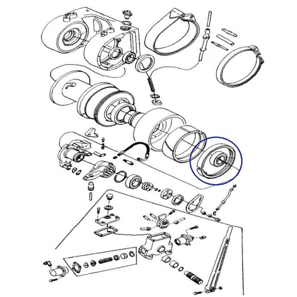 406279 Primary Clutch Band for Gearmatic 19 & Cargo 28 Winch