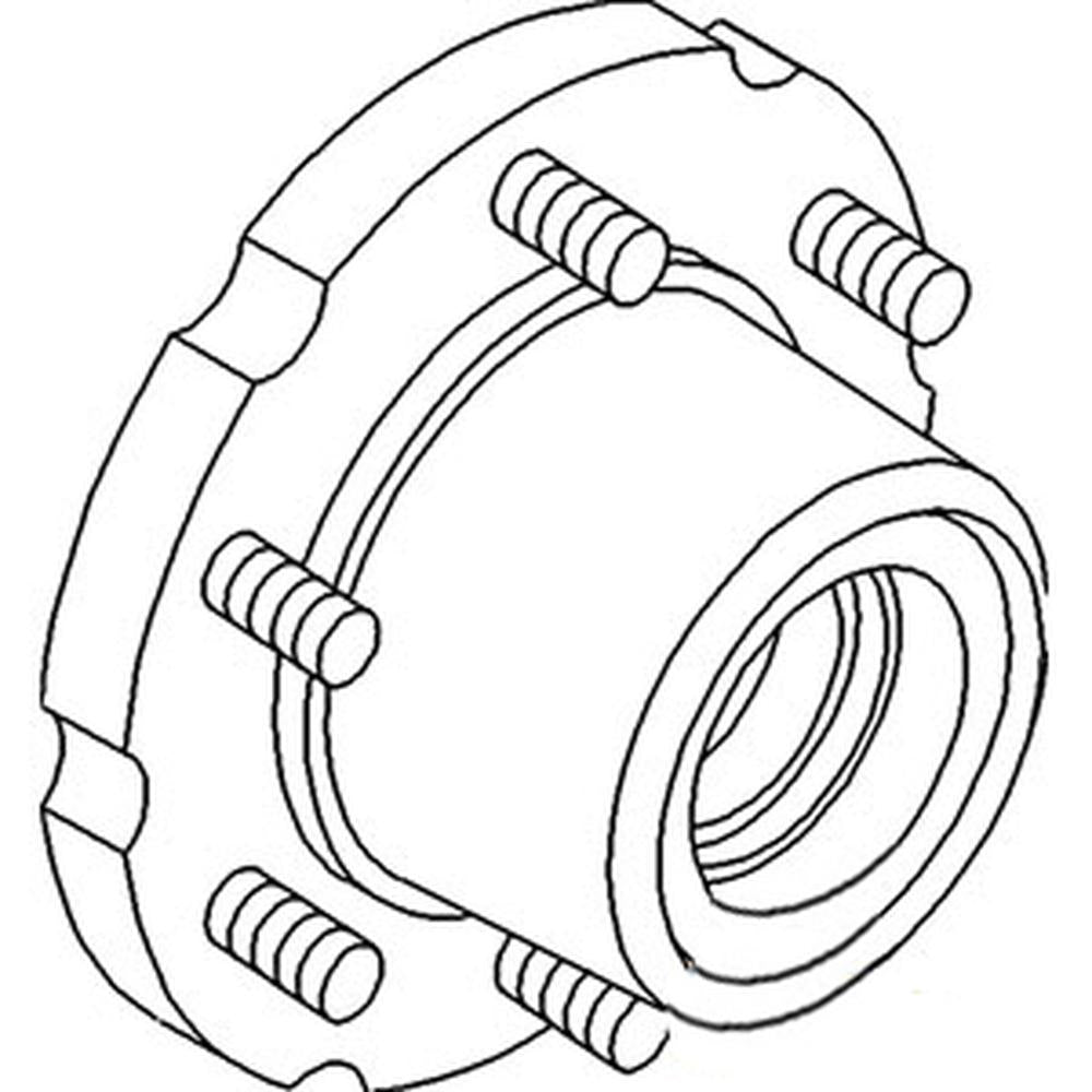 A-406294R21 Front Wheel Hub - Fits Case IH 595XL 674 685 695 2400A 885 895 +