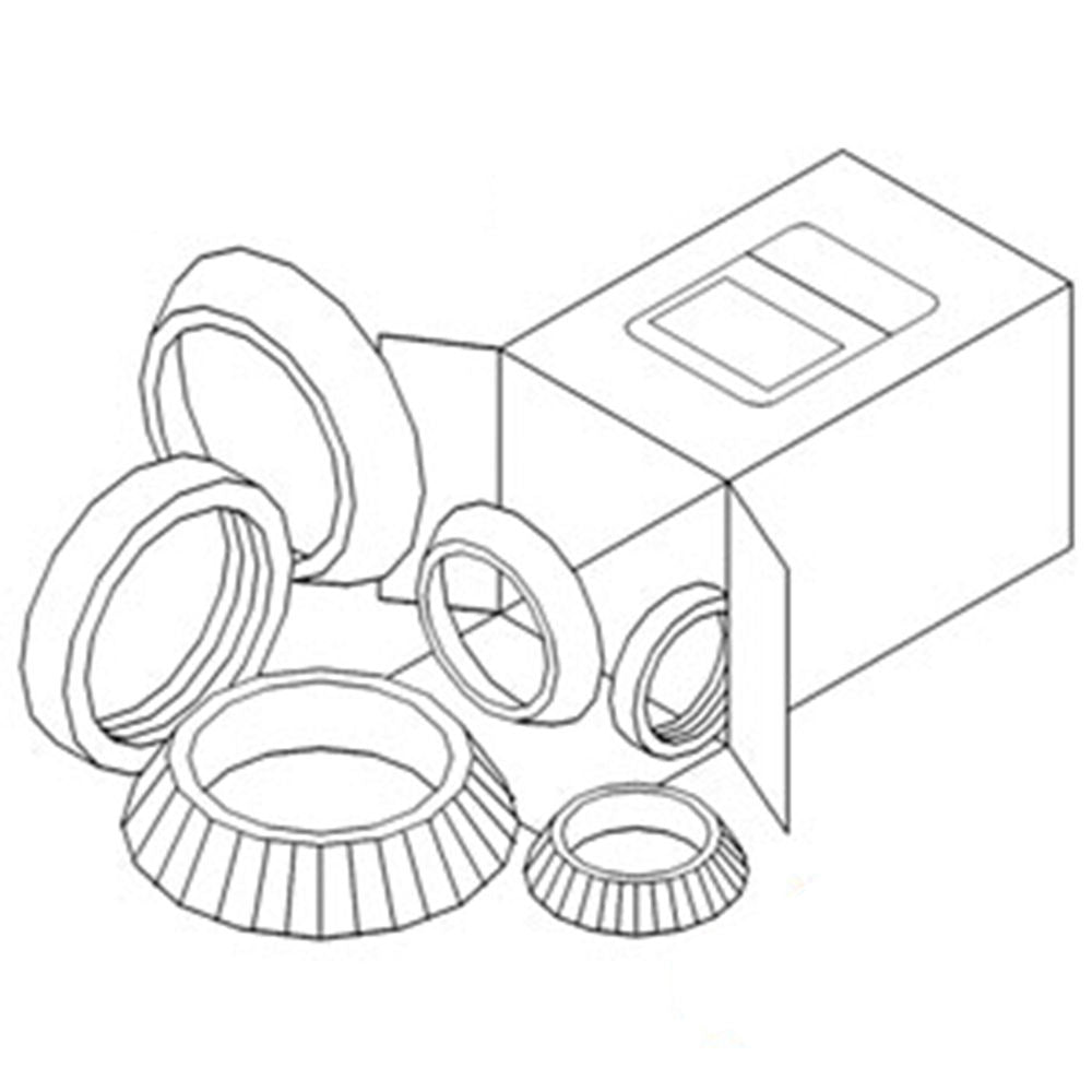 406295R1 New Retainer Ring Sleeve Fits Case-IH Tractor Models 385 395 454 +