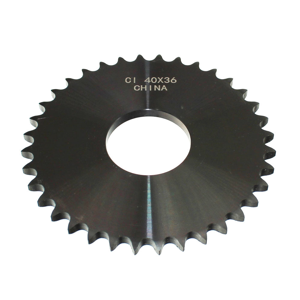 40X36 Weld On Chain Sprocket for #40 Chain 36 Teeth for X Series Weld On Hubs
