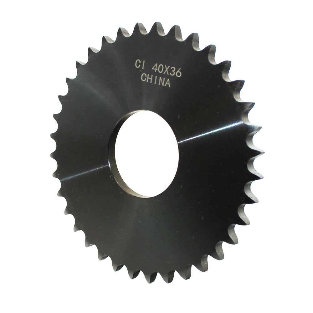 40X36 Weld On Chain Sprocket for #40 Chain 36 Teeth for X Series Weld On Hubs