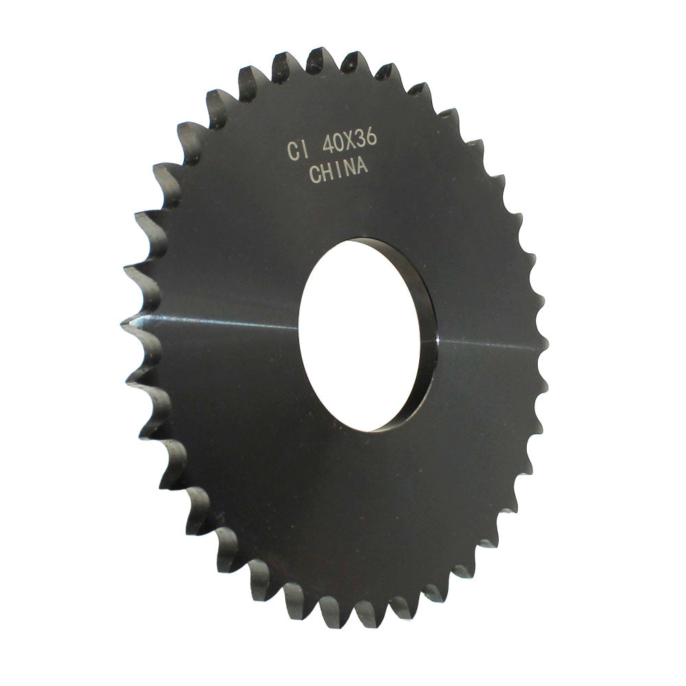 40X36 Weld On Chain Sprocket for #40 Chain 36 Teeth for X Series Weld On Hubs