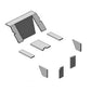 Burgundy Cab Foam Kit Fits Case-IH Tractor Models 786 886 986 1086 1486 1586 +