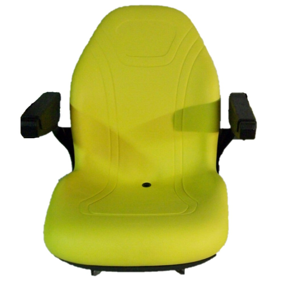 Yellow Seat Fits John Deere X485 X495 X575 X585 X595 X720 X724 X740 X748 X729 74