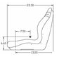 Yellow Seat Fits John Deere 425 445 455 4110 4115 Garden Compact Tractor