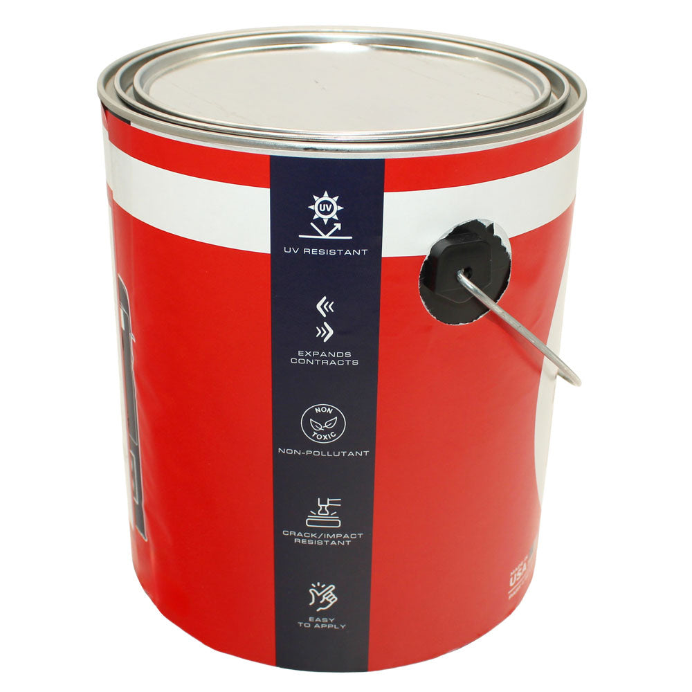 (1) Gallon Rubber Roof Coating - For Durable Protection