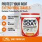 (1) Gallon Rubber Roof Coating - For Durable Protection
