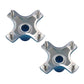 Pair of (2) Rear Wheel Hubs Fits Honda Sportrax Fourtrax ATC200X 42410-HN6-A20