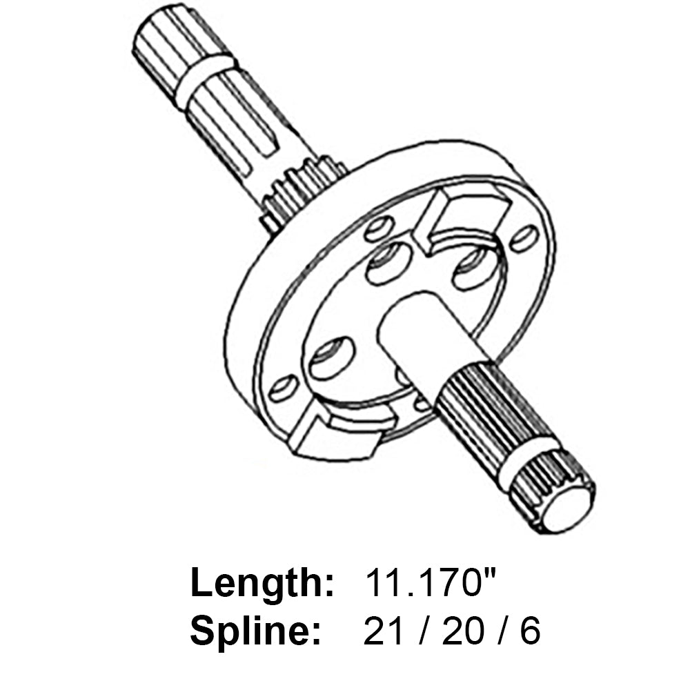 4335573 New PTO Shaft Fits Allis Chalmers AC Tractor Models 7145 DX7.10