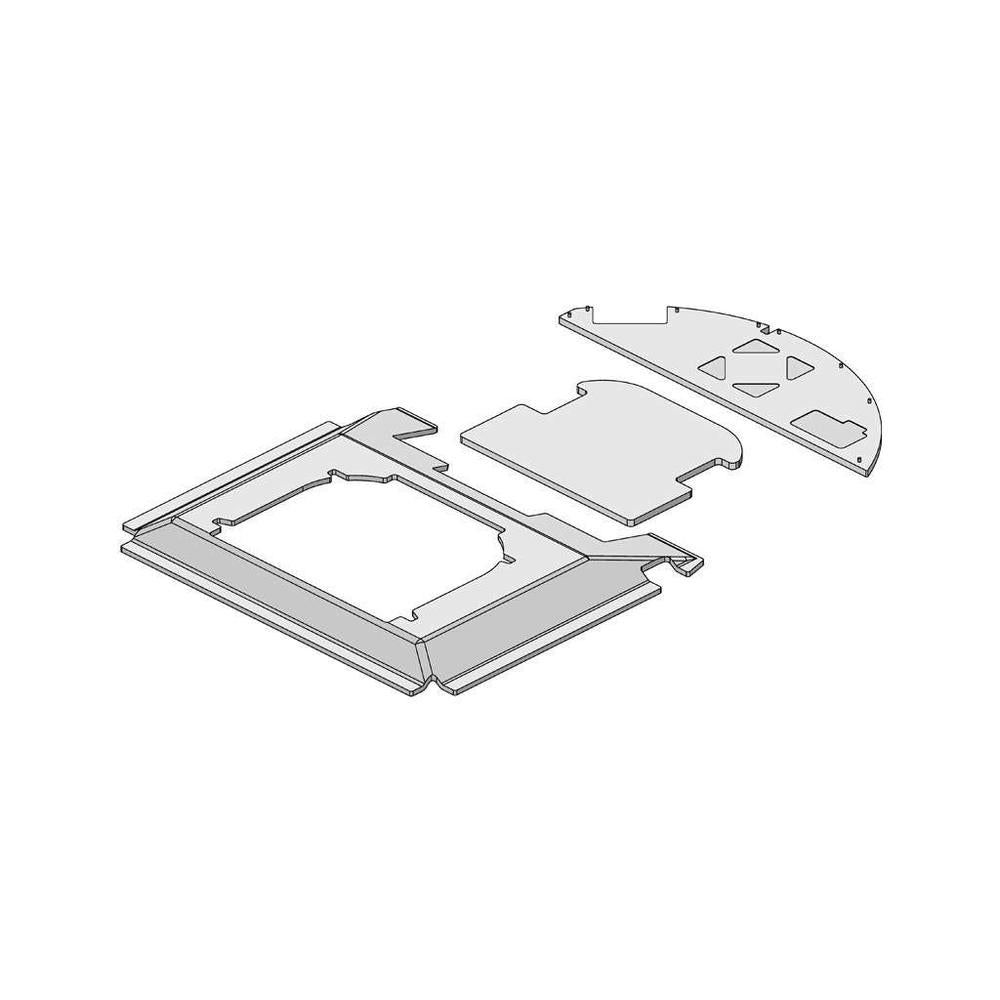 Fits John Deere Utility European Series Complete Headliner Kit - With Hatch