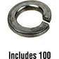 455-12000-100-JN J&N Electrical Products Washer, Lock, Split