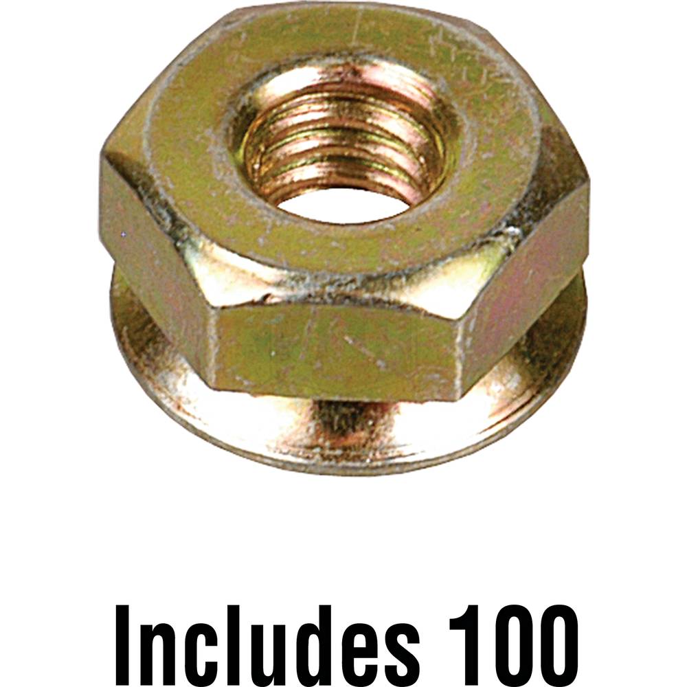 462-08001-100-JN J&N Electrical Products Nut, Hex-Washer