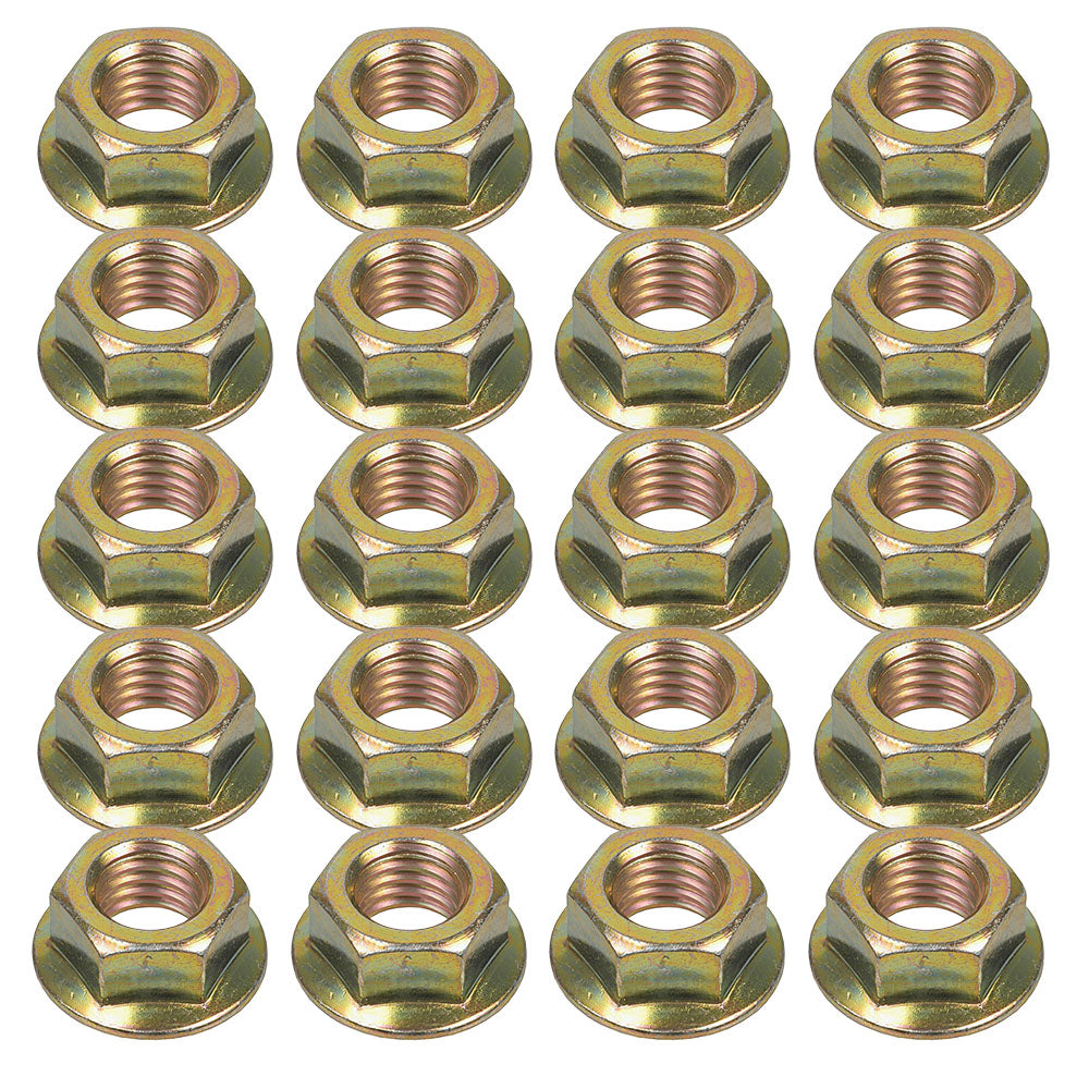 462-31002-20-JN J&N Electrical Products Nut, Self-Locking Hex-Flange