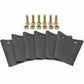 84141246 Set of (6) Straw Chopper Blades Fits Case-IH Combine Model(s)