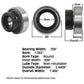 NPS101RPC Non-Relubri Fits CATable Spherical Ball Bearing With Collar